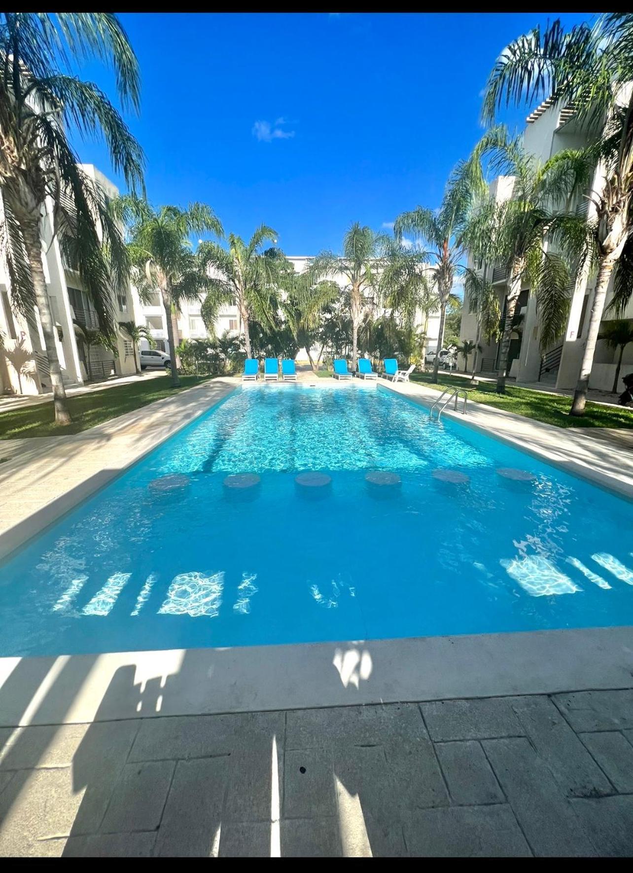 Apartamento Departamento Blue Vacacional Playa del Carmen Exterior foto